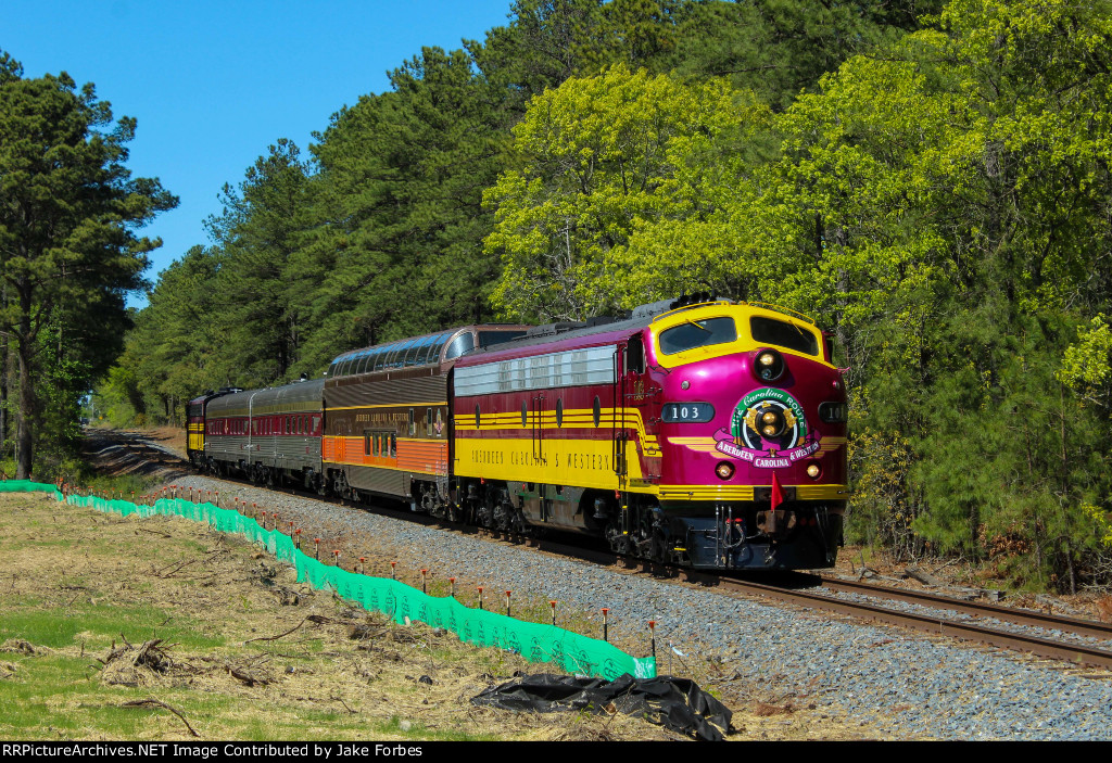 ACWR 103 Leaving Pinehurst.